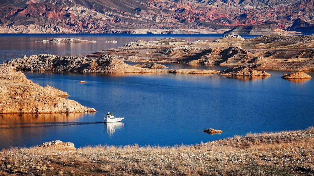 Fishing in Lake Mead