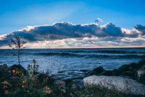 Fishing in Lake Erie